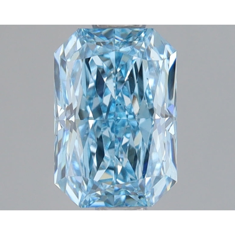 1.03 Ct Radiant Lab Diamond  Fancy Vivid Blue  VS2   IGI