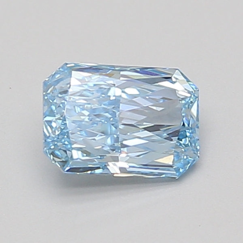 1.04 Ct Radiant Lab Diamond  Fancy Vivid Blue  VS1   IGI