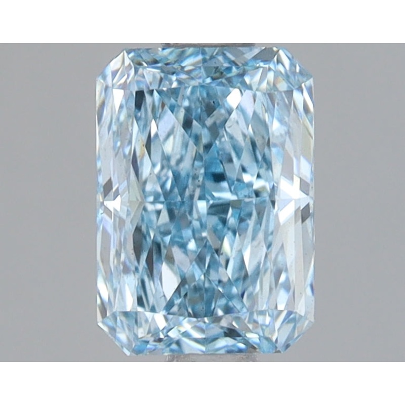 1.05 Ct Radiant Lab Diamond  Fancy Vivid Blue  VS1   IGI