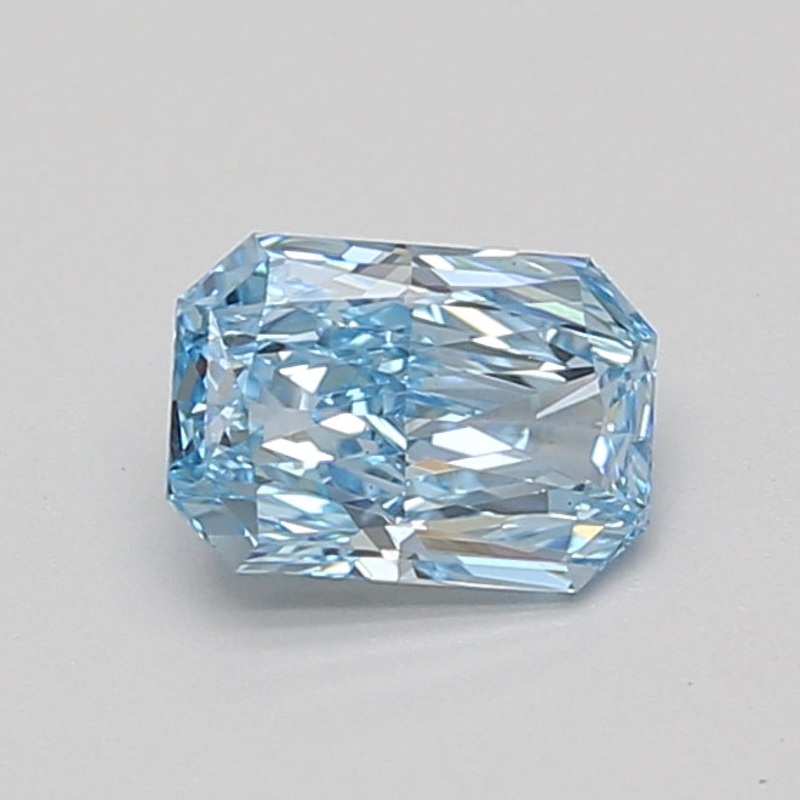 1.06 Ct Radiant Lab Diamond  Fancy Vivid Blue  VS1   IGI