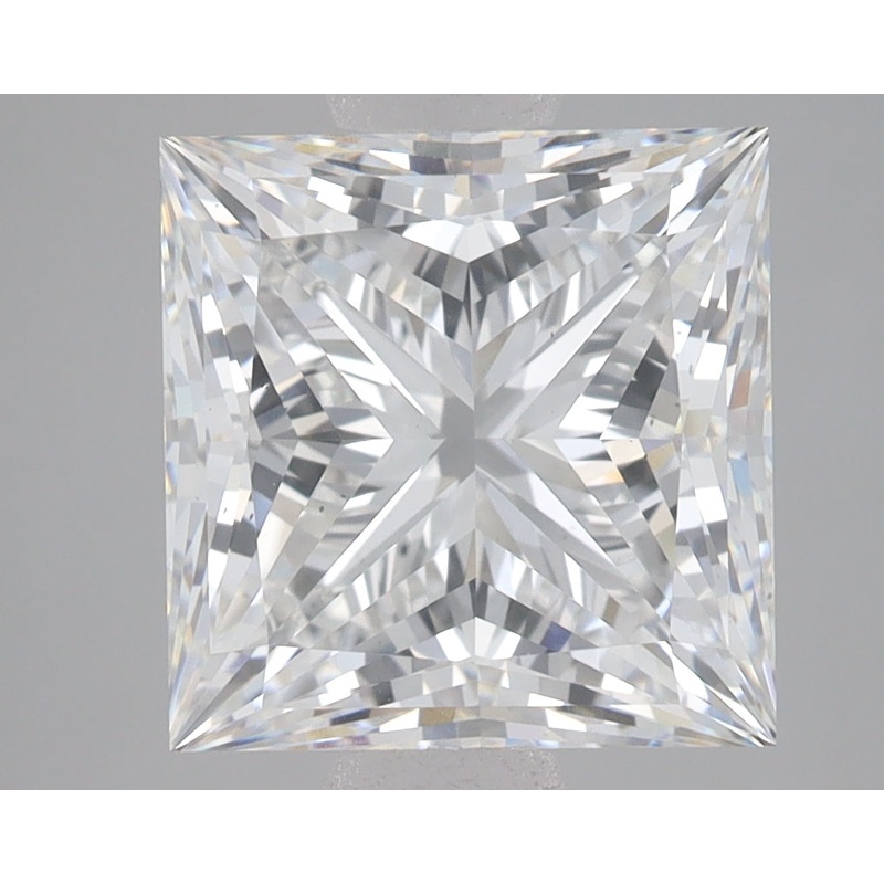 5.09 Ct Princess Lab Diamond  E  VS1   IGI