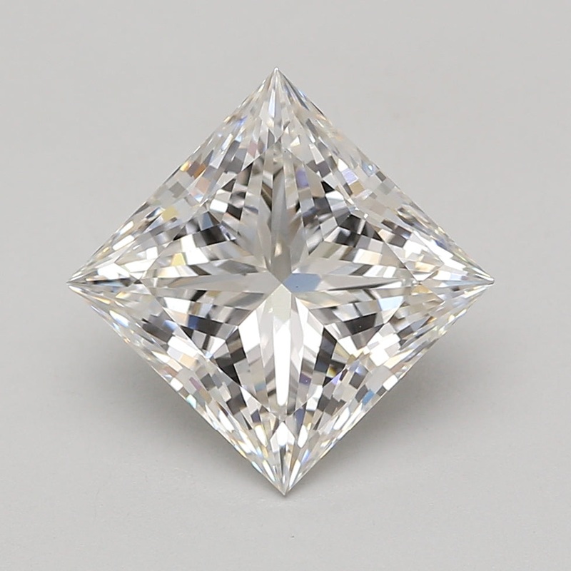 5.09 Ct Princess Lab Diamond  F  VS1   IGI
