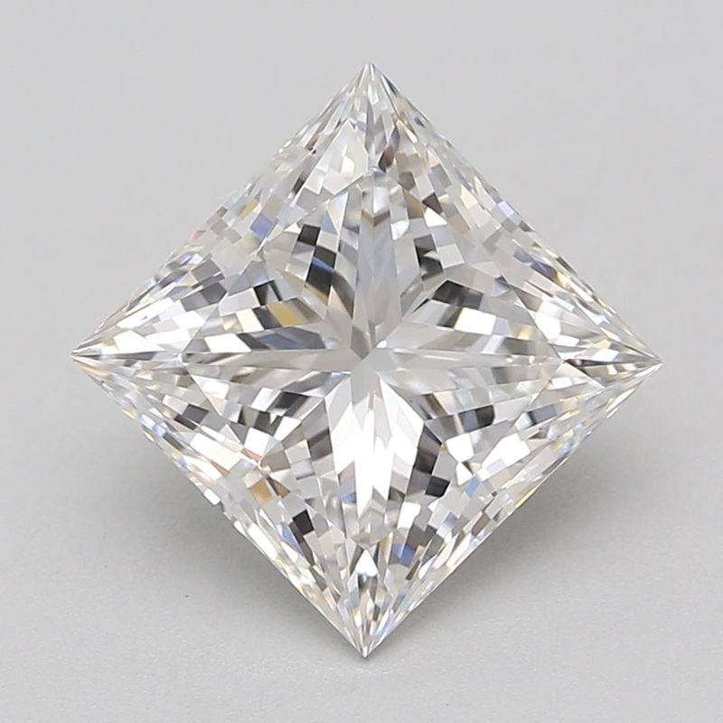 5.35 Ct Princess Lab Diamond  F  VS1   IGI