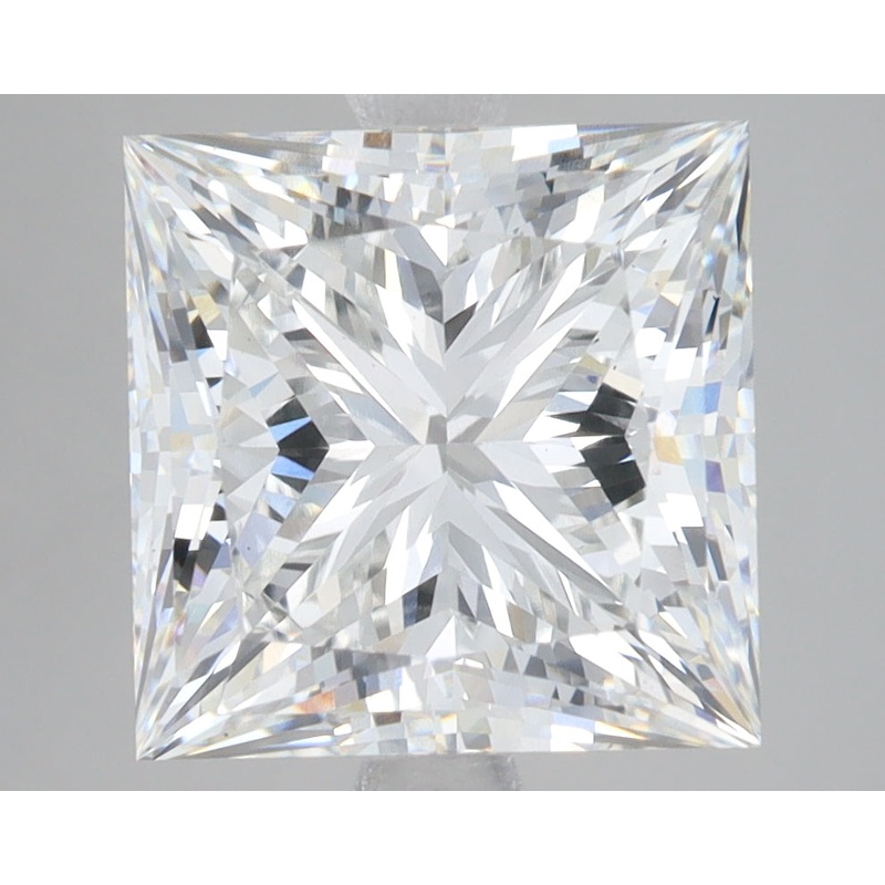 5.74 Ct Princess Lab Diamond  E  VS1   IGI