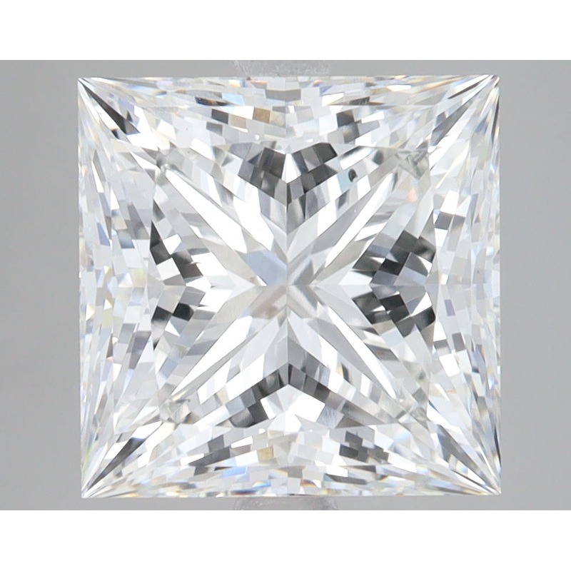 6.01 Ct Princess Lab Diamond  F  VS2   IGI