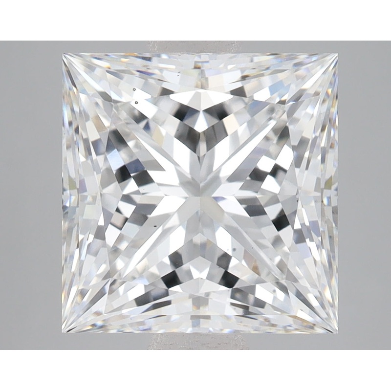 6.07 Ct Princess Lab Diamond  E  VS2   IGI