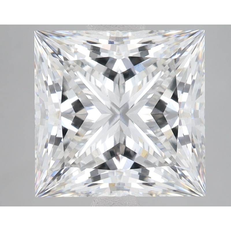 6.08 Ct Princess Lab Diamond  F  VS1   IGI