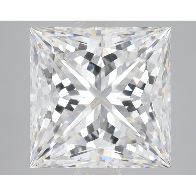 6.09 Ct Princess Lab Diamond  F  VS2   IGI