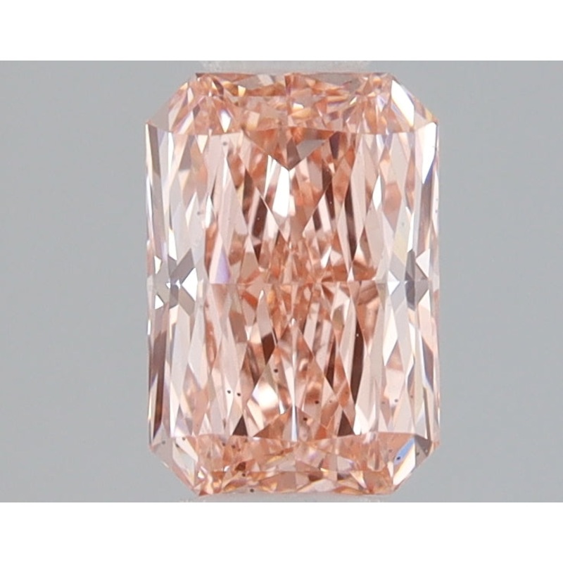 1.06 Ct Radiant Lab Diamond  Fancy Vivid Pink  SI1   IGI