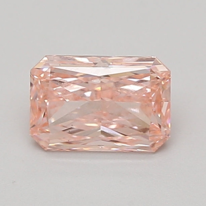 1.08 Ct Radiant Lab Diamond  Fancy Vivid Pink  VS2   IGI