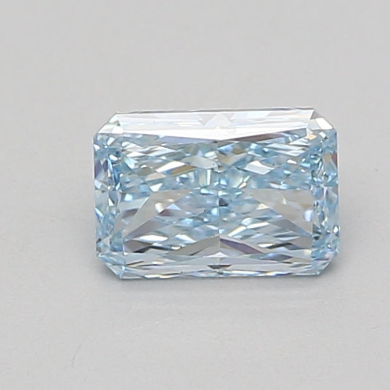 1.09 Ct Radiant Lab Diamond  Fancy Intense Blue  VS1   IGI