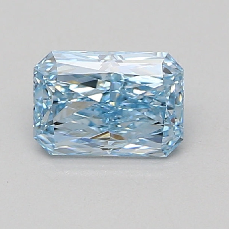 1.09 Ct Radiant Lab Diamond  Fancy Vivid Blue  VS1   IGI