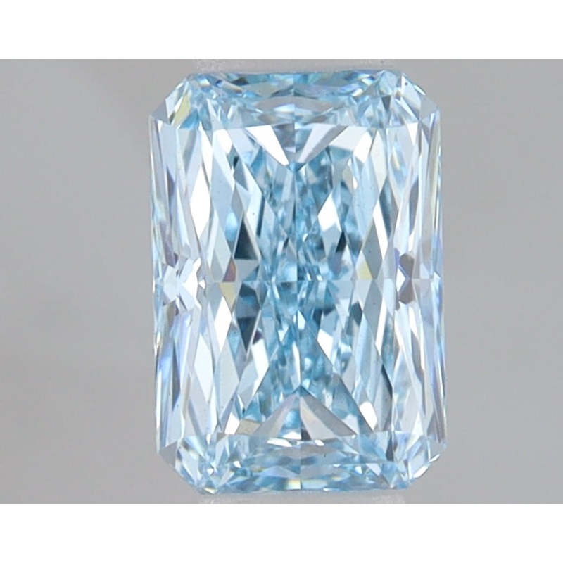 1.09 Ct Radiant Lab Diamond  Fancy Vivid Blue  VVS2   IGI