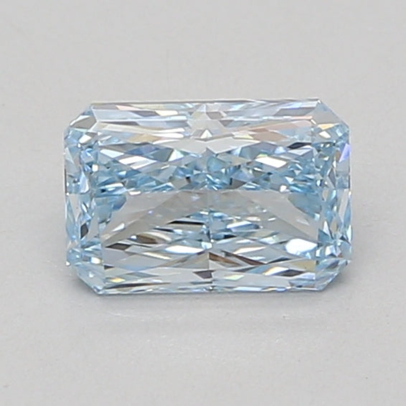 1.1 Ct Radiant Lab Diamond  Fancy Intense Blue  VVS2   IGI