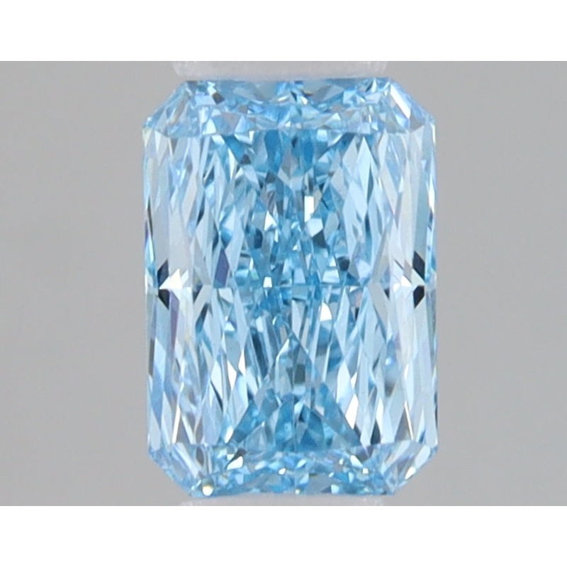 1.1 Ct Radiant Lab Diamond  Fancy Vivid Blue  VVS2   IGI