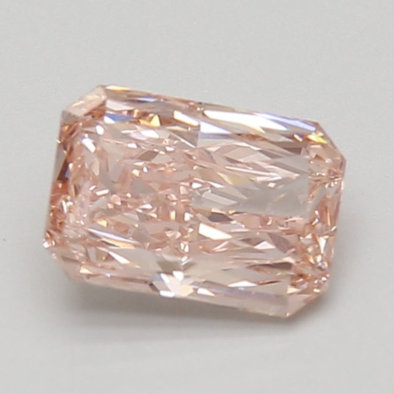 1.1 Ct Radiant Lab Diamond  Fancy Vivid Pink  VS1   IGI