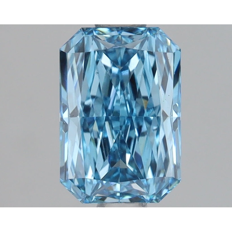 1.11 Ct Radiant Lab Diamond  Fancy Vivid Blue  VS1   IGI