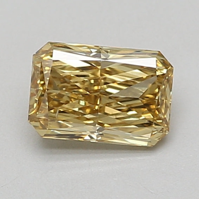 1.13 Ct Radiant Lab Diamond  Fancy Vivid Yellow  SI1   IGI
