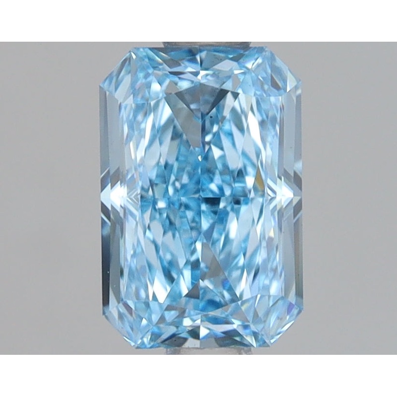 1.18 Ct Radiant Lab Diamond  Fancy Vivid Blue  VS1   IGI