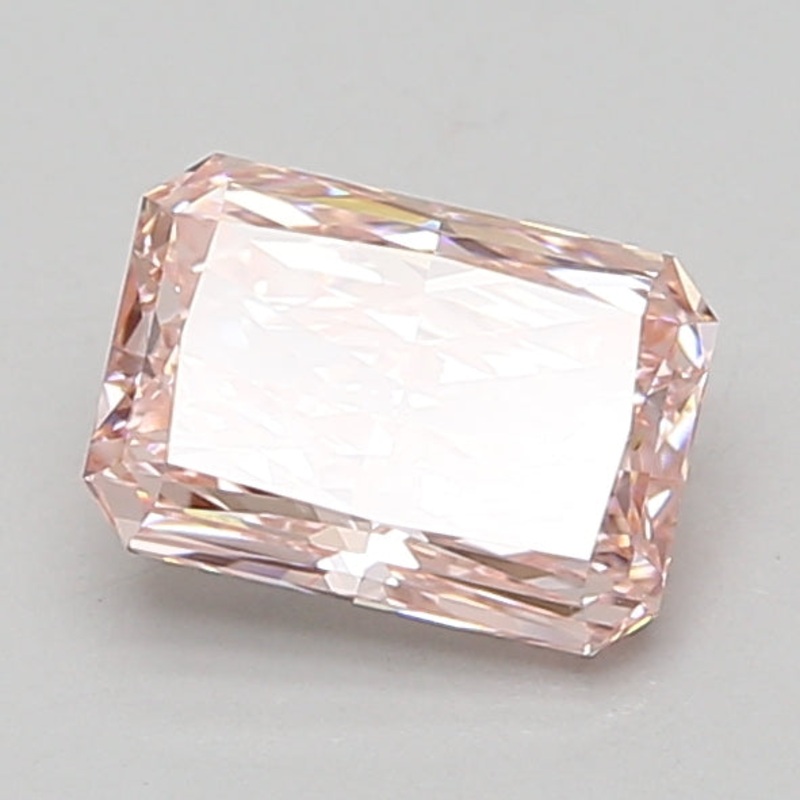 1.44 Ct Radiant Lab Diamond  Fancy Vivid Pink  VVS2   IGI