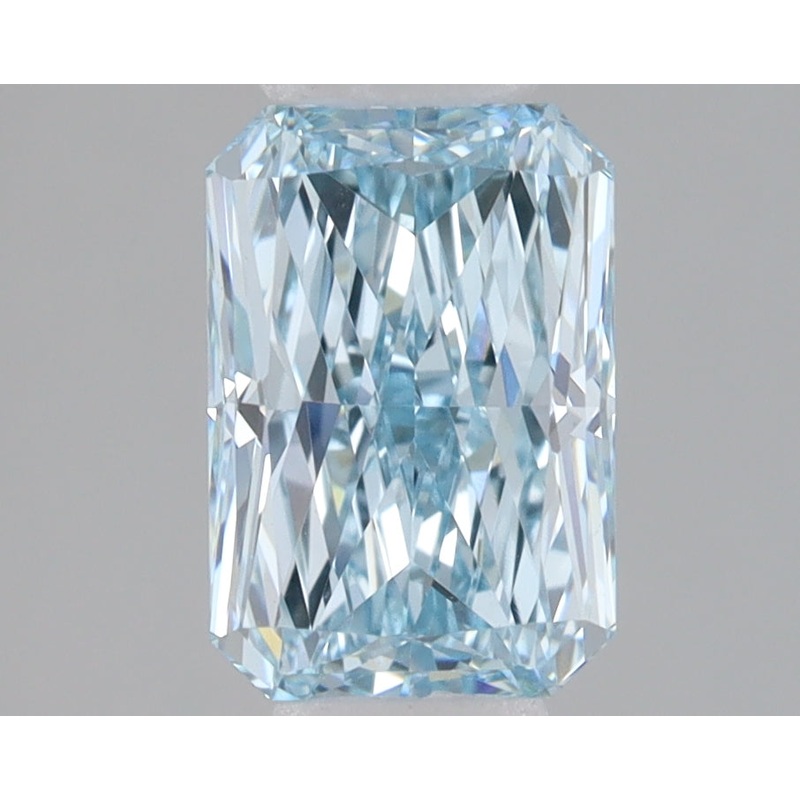 1.46 Ct Radiant Lab Diamond  Fancy Intense Blue  VVS2   IGI