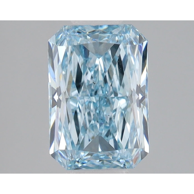 1.5 Ct Radiant Lab Diamond  Fancy Intense Blue  VS1   IGI