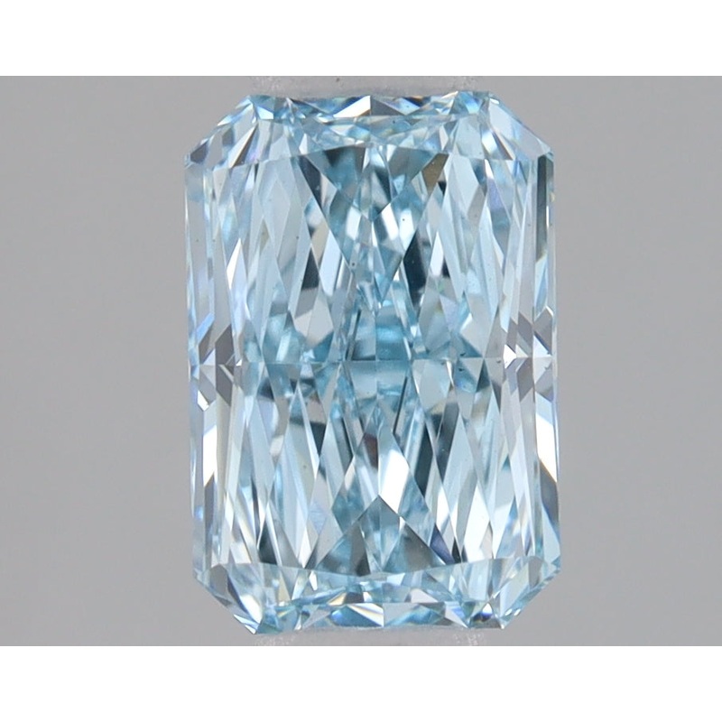 1.51 Ct Radiant Lab Diamond  Fancy Intense Blue  VS2   IGI