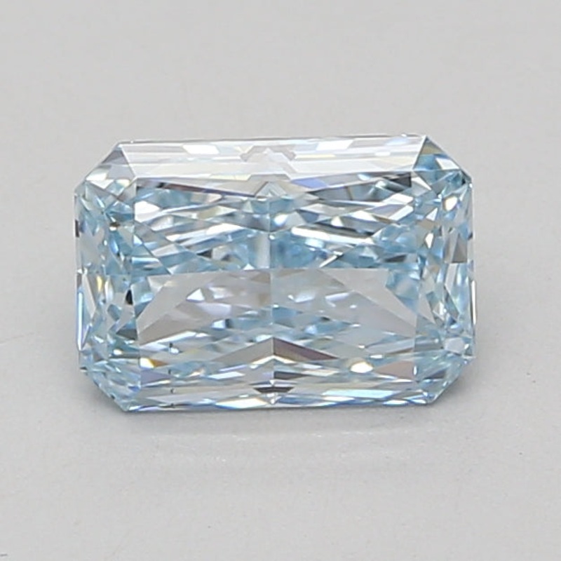 1.52 Ct Radiant Lab Diamond  Fancy Intense Blue  VS1   IGI
