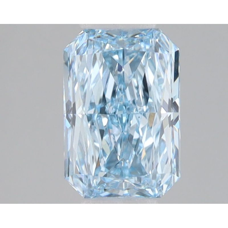 1.52 Ct Radiant Lab Diamond  Fancy Intense Blue  VVS2   IGI
