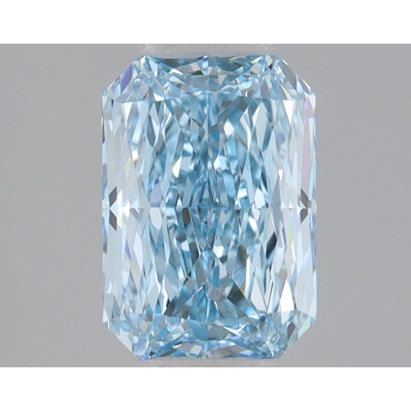 1.54 Ct Radiant Lab Diamond  Fancy Intense Blue  VVS2   IGI