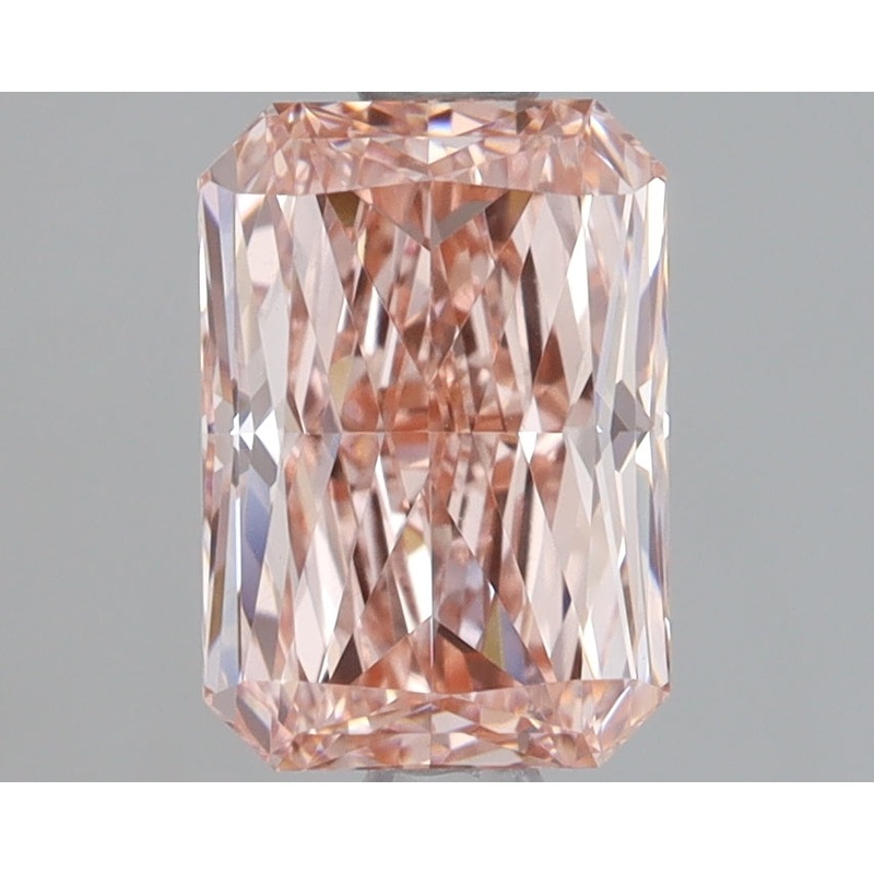 1.54 Ct Radiant Lab Diamond  Fancy Intense Pink  VS1   IGI