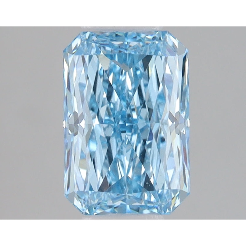 1.54 Ct Radiant Lab Diamond  Fancy Vivid Blue  VVS2   IGI