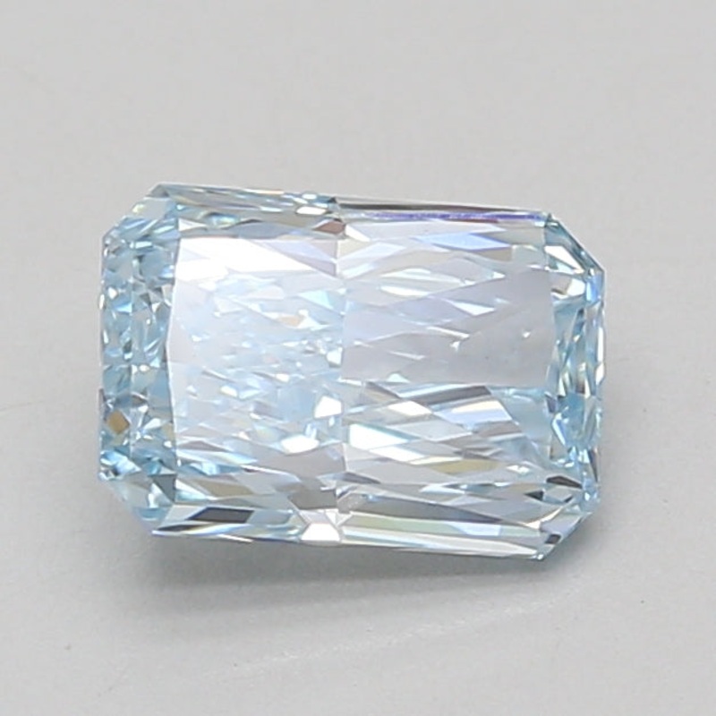 1.57 Ct Radiant Lab Diamond  Fancy Intense Blue  VS1   IGI