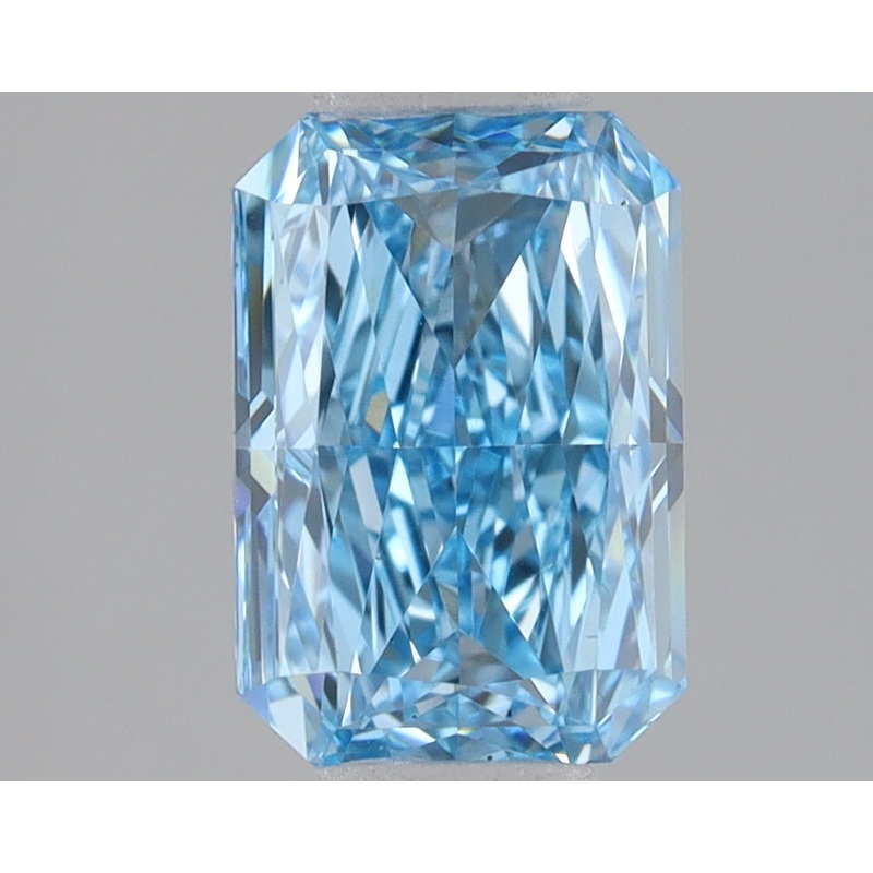 1.59 Ct Radiant Lab Diamond  Fancy Vivid Blue  VVS2   IGI