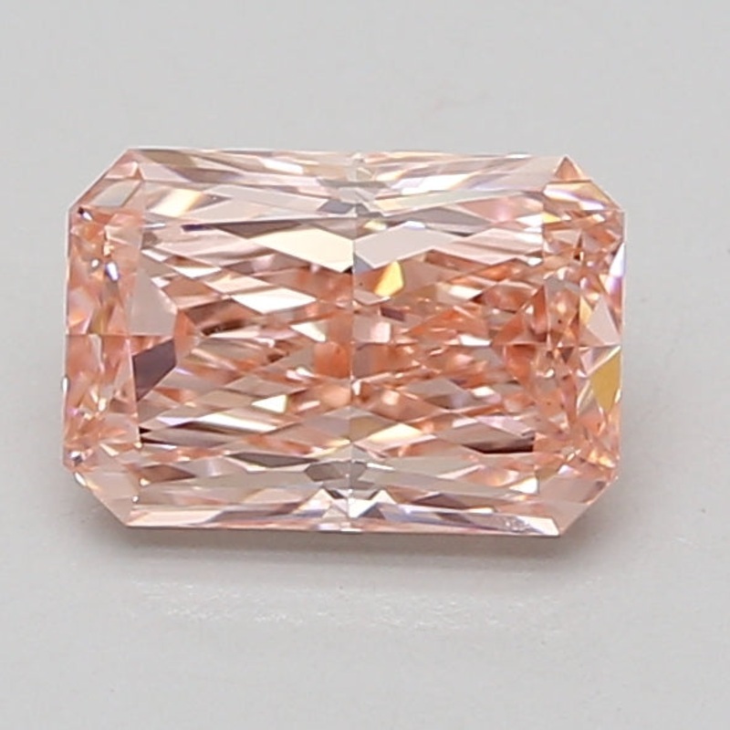 1.59 Ct Radiant Lab Diamond  Fancy Vivid Pink  VS1   IGI