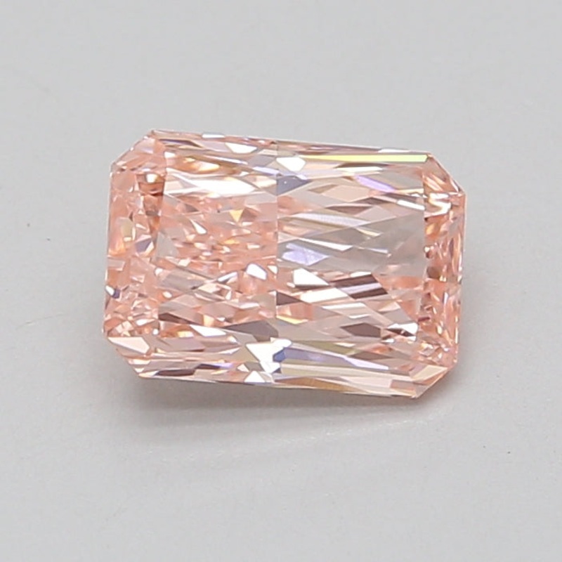 1.6 Ct Radiant Lab Diamond  Fancy Vivid Pink  VS2   IGI