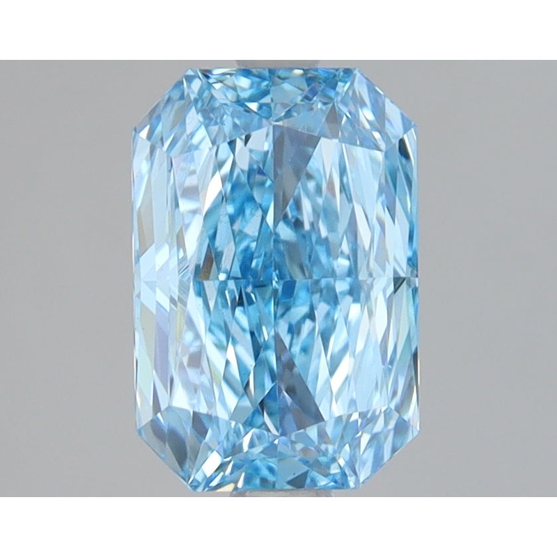 1.66 Ct Radiant Lab Diamond  Fancy Vivid Blue  VS1   IGI
