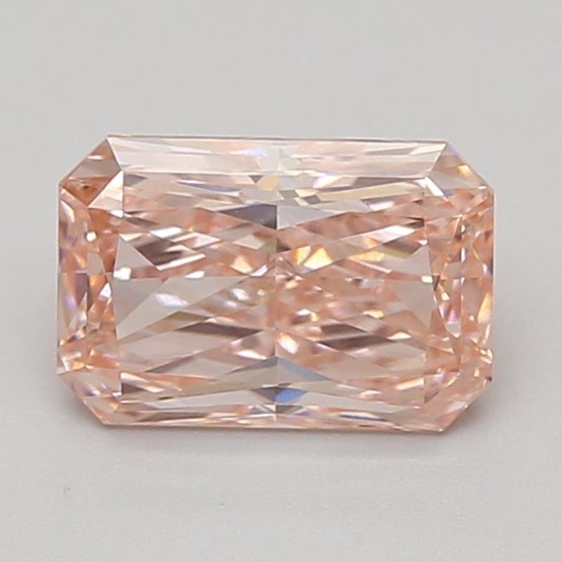 1.94 Ct Radiant Lab Diamond  Fancy Vivid Pink  VVS2   IGI