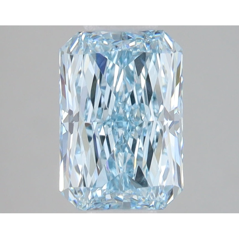 2.02 Ct Radiant Lab Diamond  Fancy Intense Blue  VVS2   IGI
