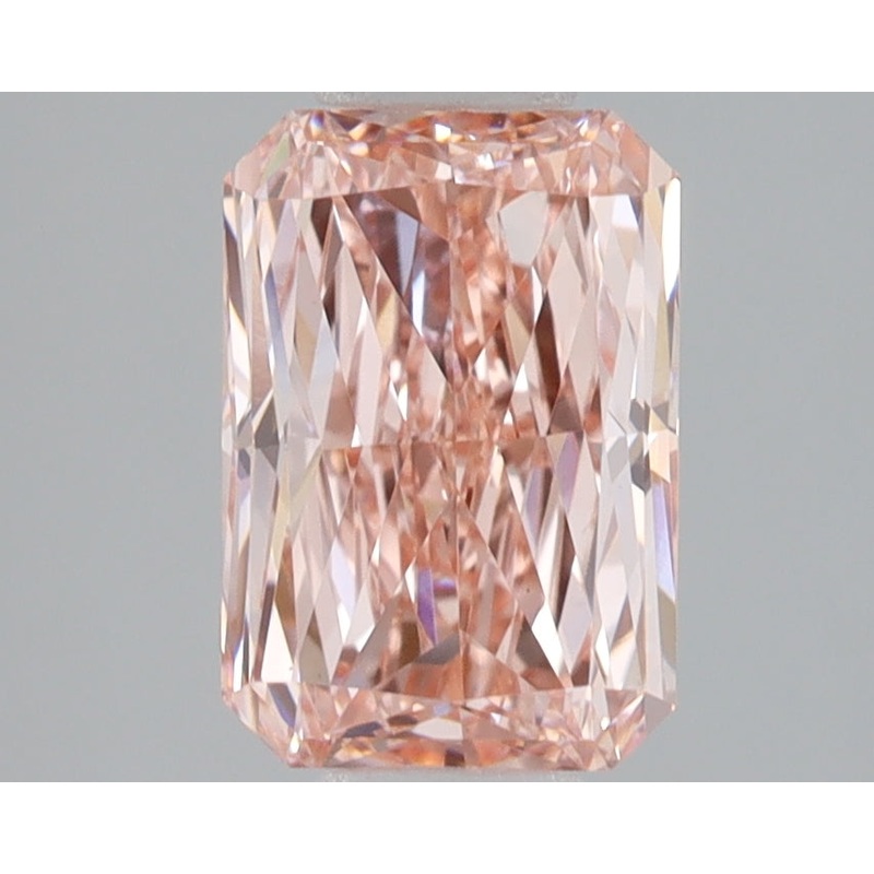 2.02 Ct Radiant Lab Diamond  Fancy Vivid Pink  VS1   IGI
