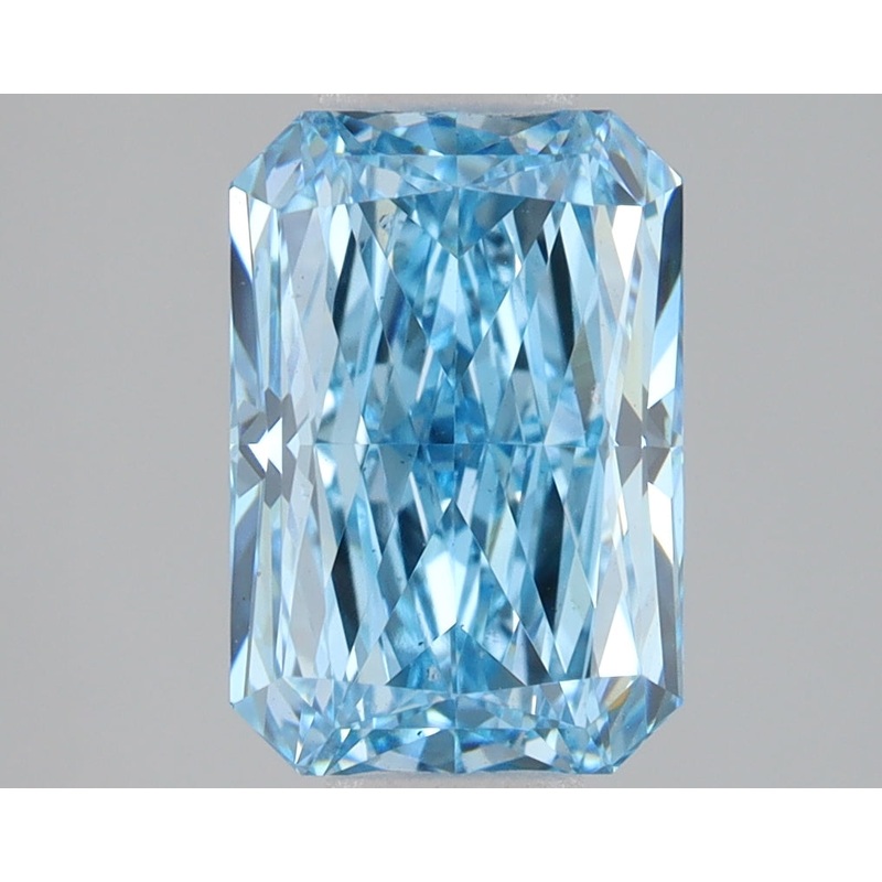 2.03 Ct Radiant Lab Diamond  Fancy Vivid Blue  VS2   IGI