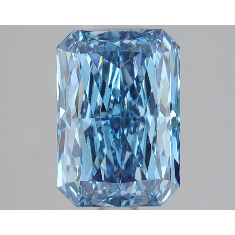 2.05 Ct Radiant Lab Diamond  Fancy Vivid Blue  VS1   IGI