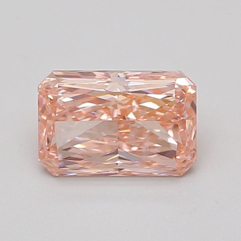 2.06 Ct Radiant Lab Diamond  Fancy Vivid Pink  VS1   IGI