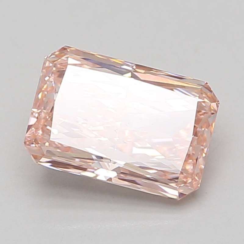 2.46 Ct Radiant Lab Diamond  Fancy Intense Pink  VS1   IGI