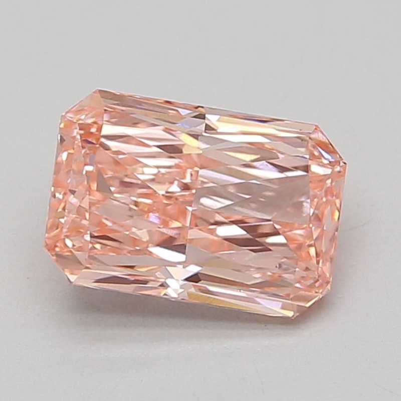 2.54 Ct Radiant Lab Diamond  Fancy Vivid Pink  VS1   IGI