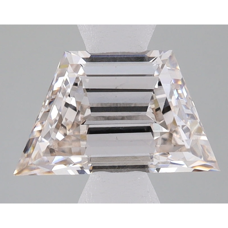 1.49 Ct Trapezoid Lab Diamond  Fancy Vivid Blue  VS1   IGI