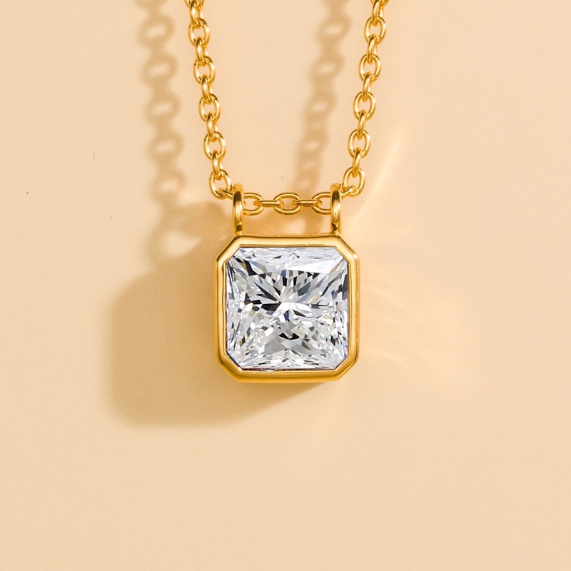 Calin Gold Necklace Set With Diamond