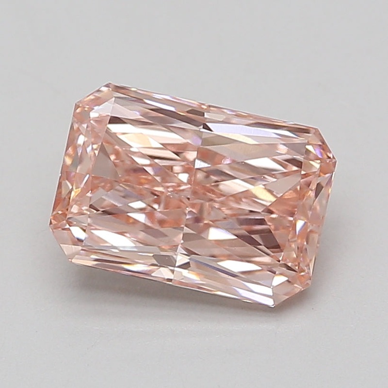 3.1 Ct Radiant Lab Diamond  Fancy Vivid Pink  VS1   IGI