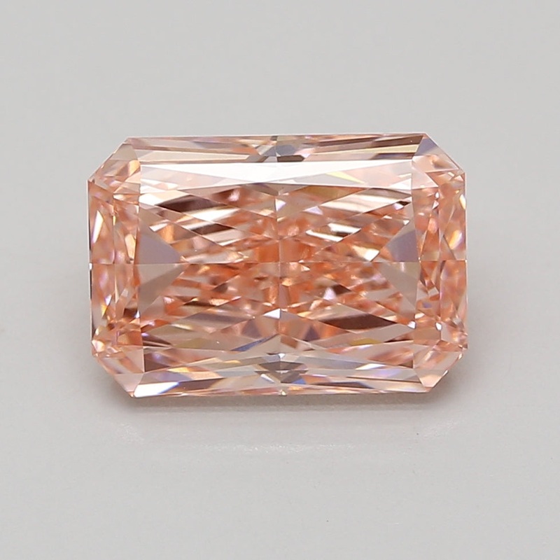 4.92 Ct Radiant Lab Diamond  Fancy Vivid Pink  VS1   IGI