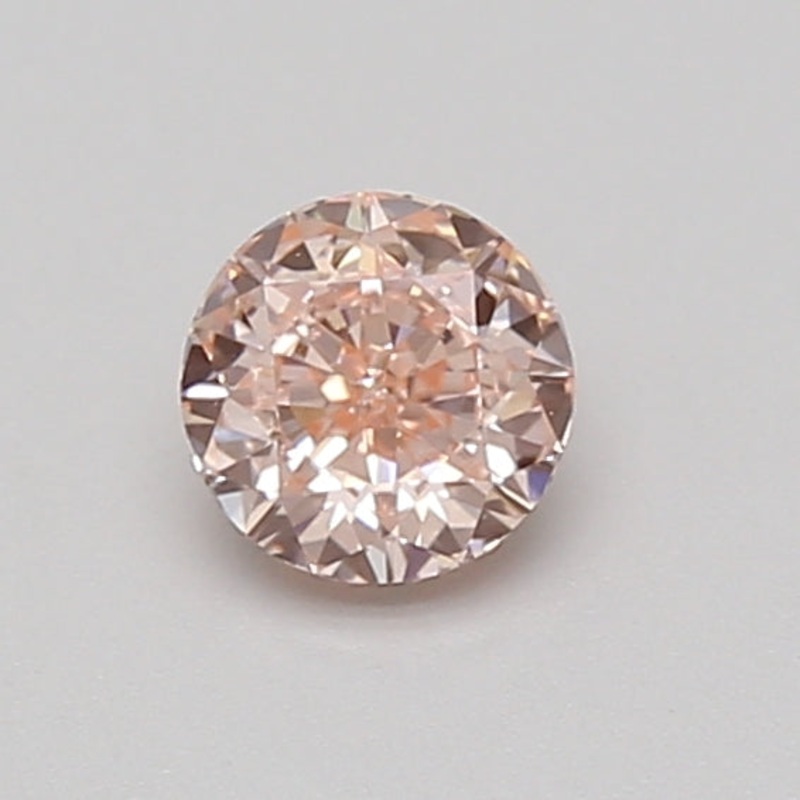 0.51 Ct Round Lab Diamond  Fancy Pink  VS1   IGI